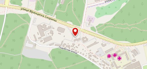 Столовая БГАС на карте
