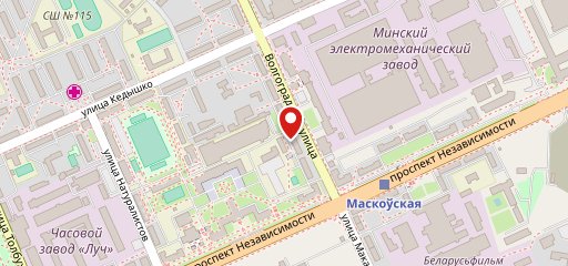 Столовая БГАТУ на карте