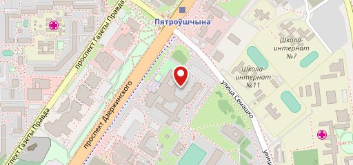 Столовая БГМУ на карте