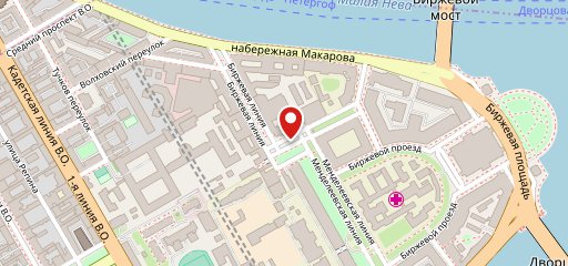 Столовая Библиотеки Академии Наук на карте
