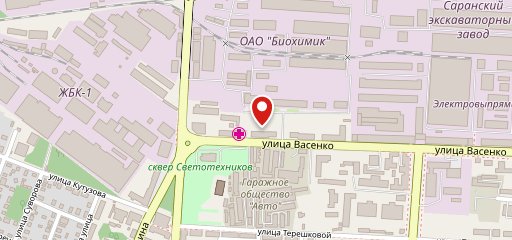 Столовая «Биосервис» на карте
