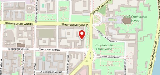 Столовая бизнес-центра на карте