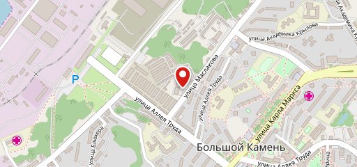 Столовая на карте