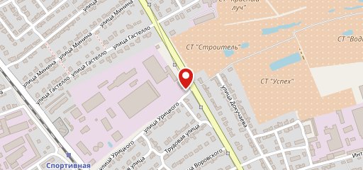 Столовая на карте