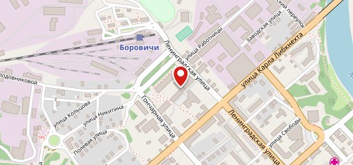 Столовая на карте