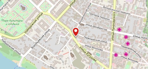 Борщёв и Ложкин на карте