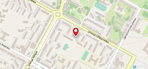 Столовая на карте