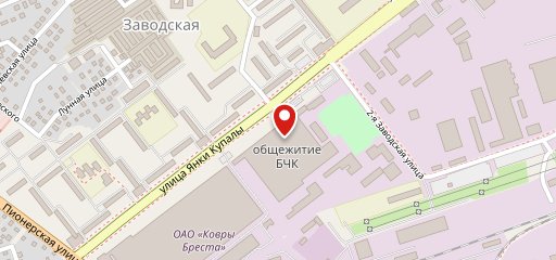 Столовая на карте