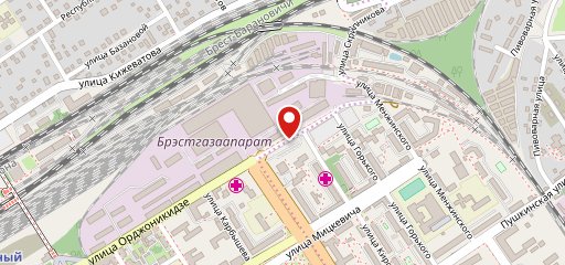 Столовая на карте