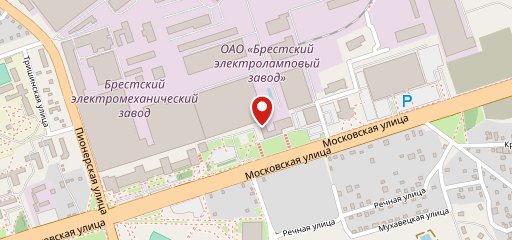 Столовая на карте