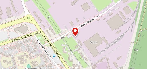 Столовая на карте