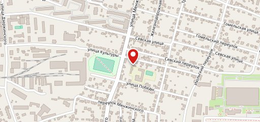 Столовая на ул. Культуры, 1А/1 на карте