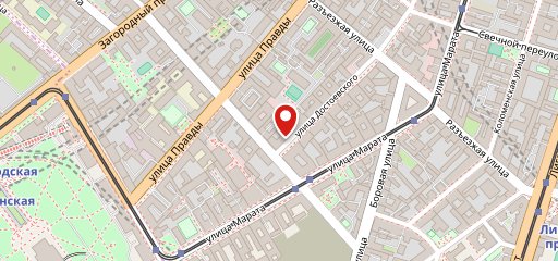 Столовая б/ц 'Овентал' на карте
