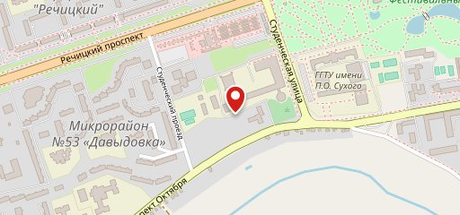 Столовая БТЭУ на карте