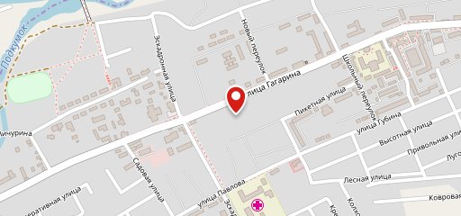 Буфет на карте