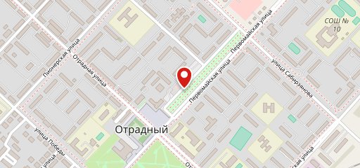 Буфет на карте
