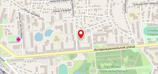 Столовая на карте