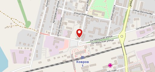 Столовая на карте