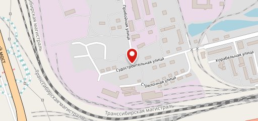 Столовая быстрого питания на карте