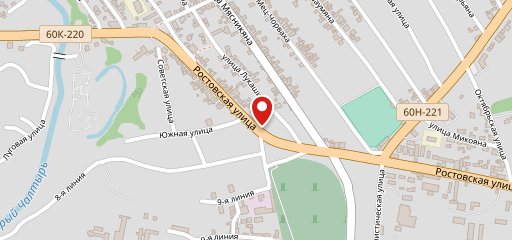 Столовая на карте