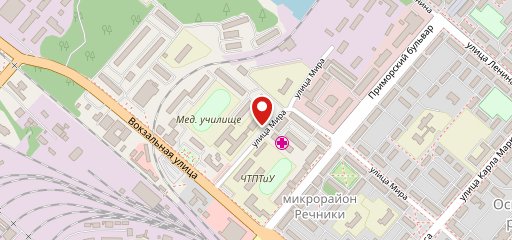 Столовая на карте