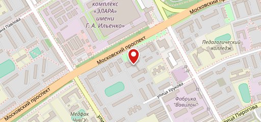 Столовая на карте
