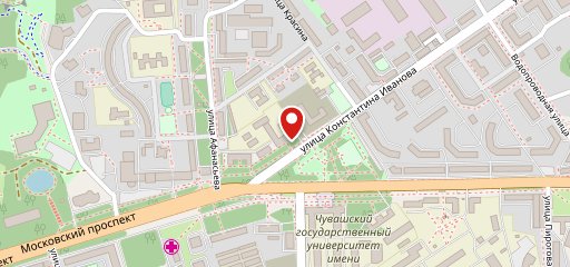 Столовая на карте