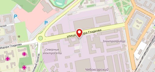 Столовая на карте