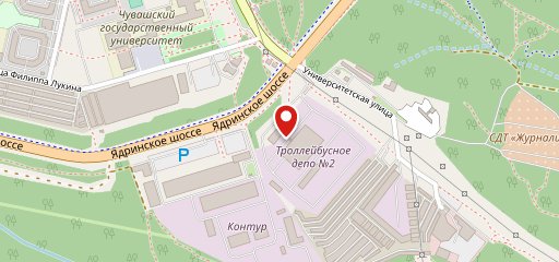 Столовая на карте