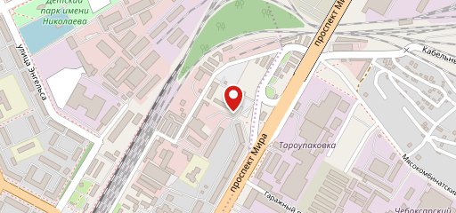 Столовая на карте