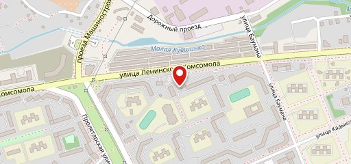 Столовая на карте
