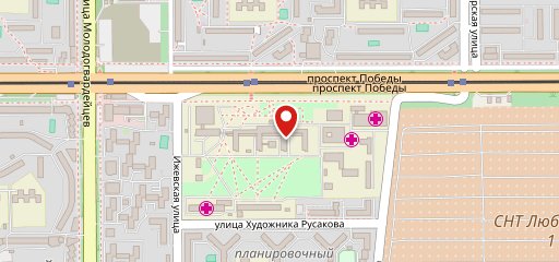 Столовая на карте
