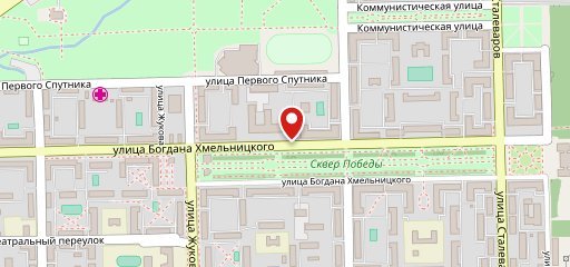 Столовая на карте