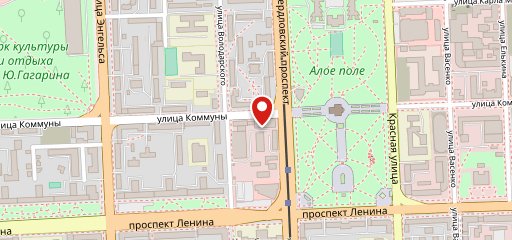 Столовая на карте