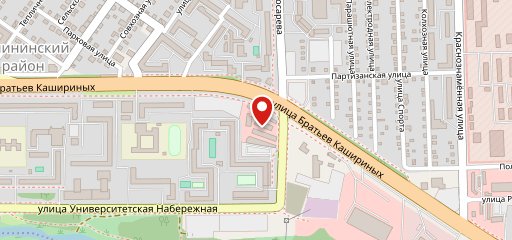 Столовая на карте
