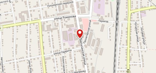 Столовая на карте