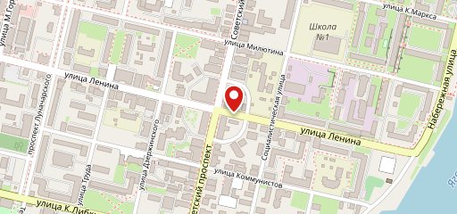 Столовая на карте