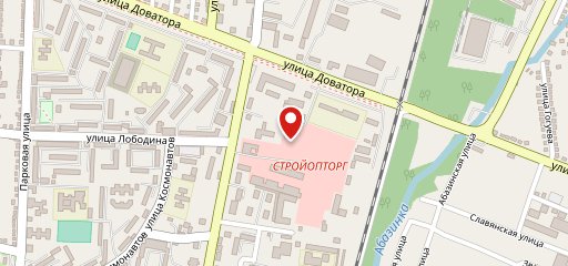 Столовая на карте