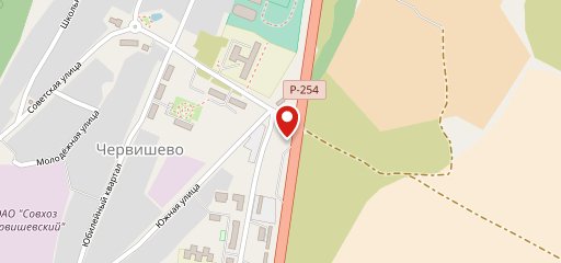 Столовая на карте