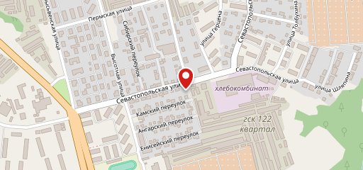 Столовая на карте