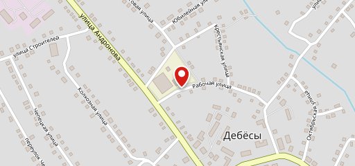 Столовая на карте