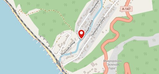 Столовая Прибой на карте