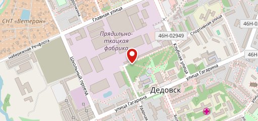 Столовая на карте