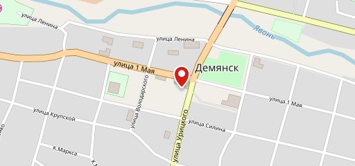 Демьяночка на карте