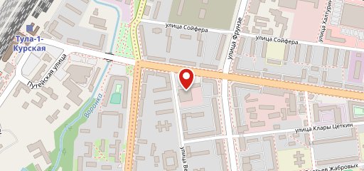 Столовая DevExpress на карте