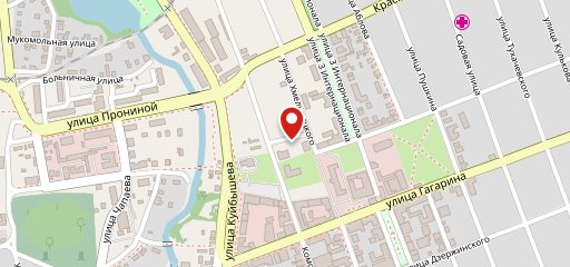 Столовая № 1 на карте
