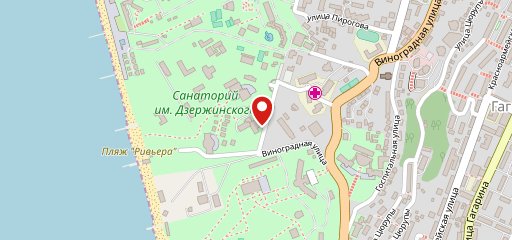 Столовая для отдыхающих Корпуса №6 Центрального клинического санатория имени Ф. Э. Дзержинского на карте