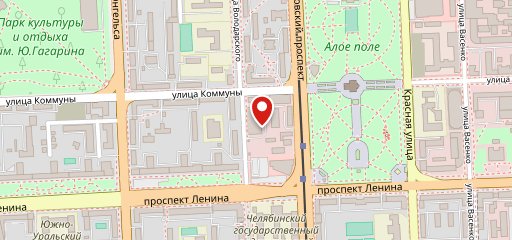 Столовая Дома печати на карте