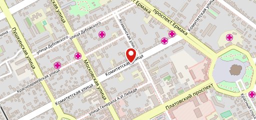 Столовая домашней кухни на карте