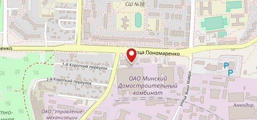 Столовая ДСК на карте